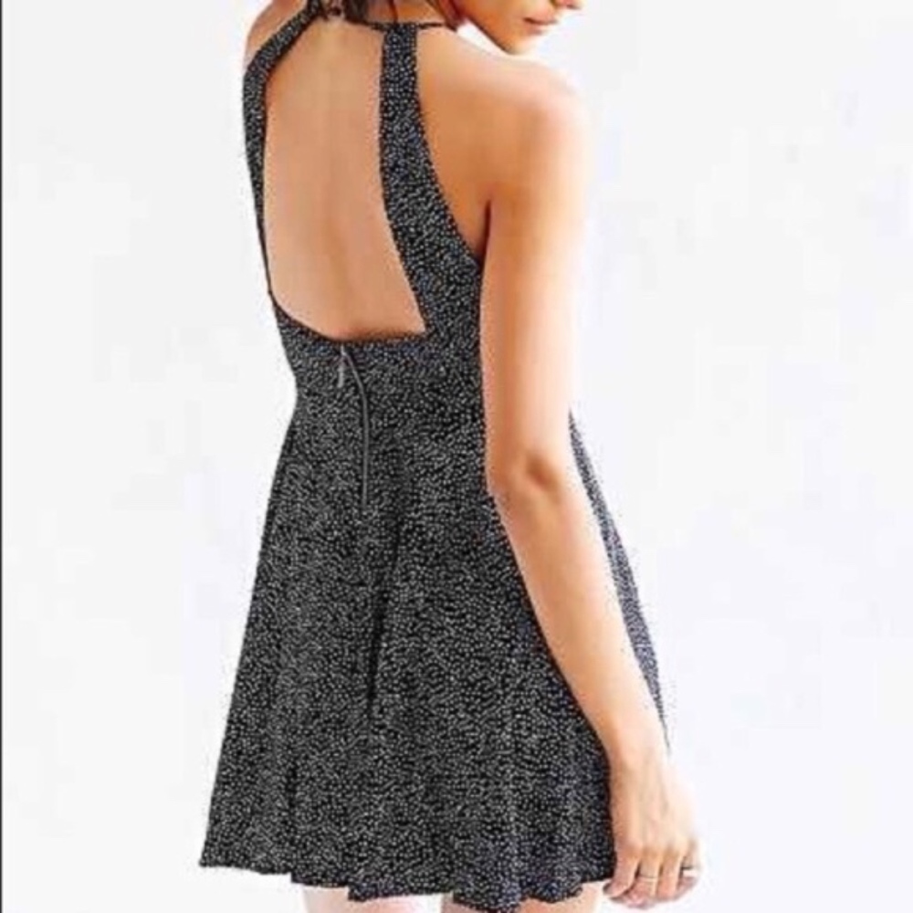 Urban Outfitters Black & White Polka Dot Dress SM - Picture 4 of 10